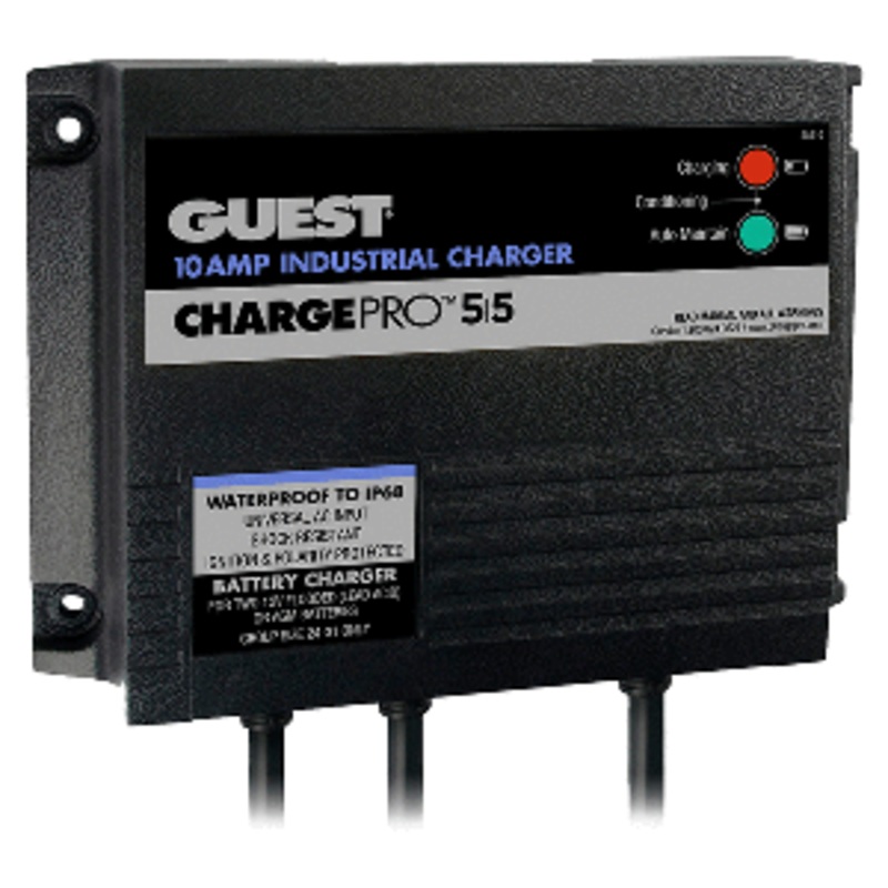Guest 10AMP – 12/24V 2 Bank 120V Input On-Board Battery Charger