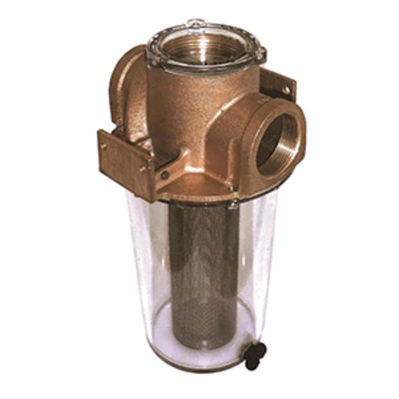 GROCO ARG-500 Series 1/2″ Raw Water Strainer w/Stainless Steel Basket
