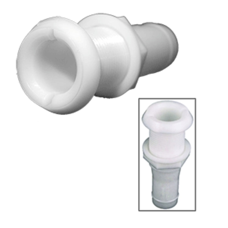 Perko 1-1/8″ Thru-Hull Fitting f/Hose Narrow Flange – Plastic