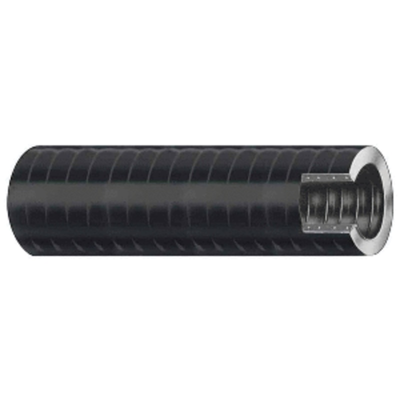 Trident Marine 3/4″ VAC XHD Bilge & Live Well Hose – Hard PVC Helix – Black – Sold by the Foot