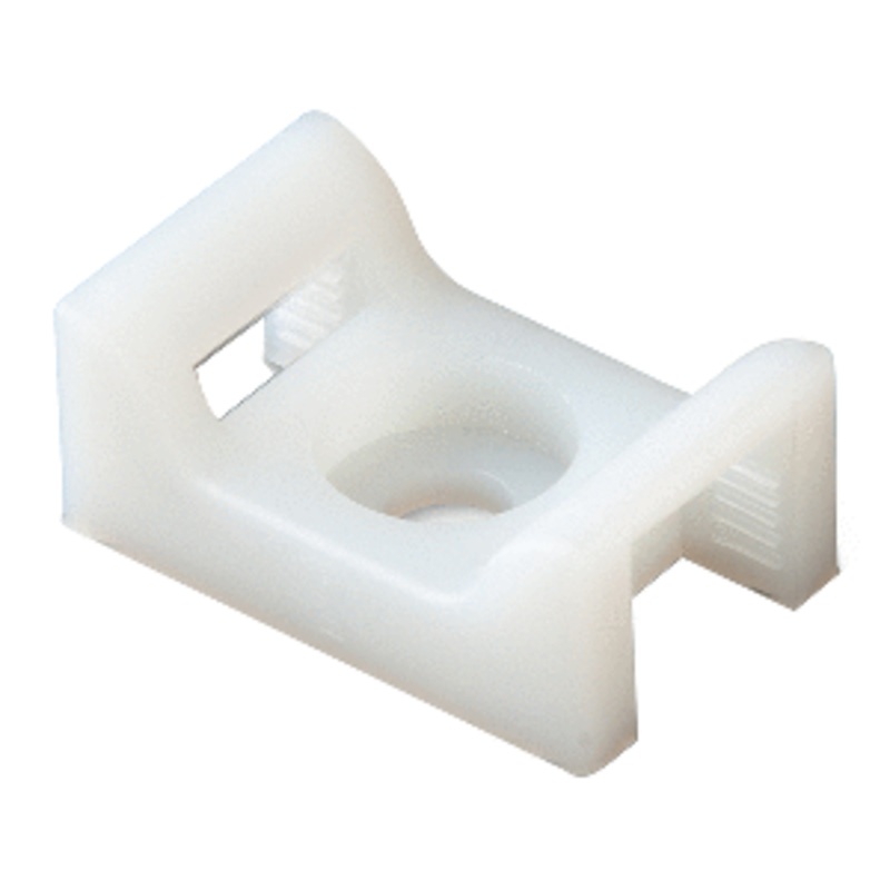 Ancor Cable Tie Mount – Natural – #10 Screw – 100-Piece
