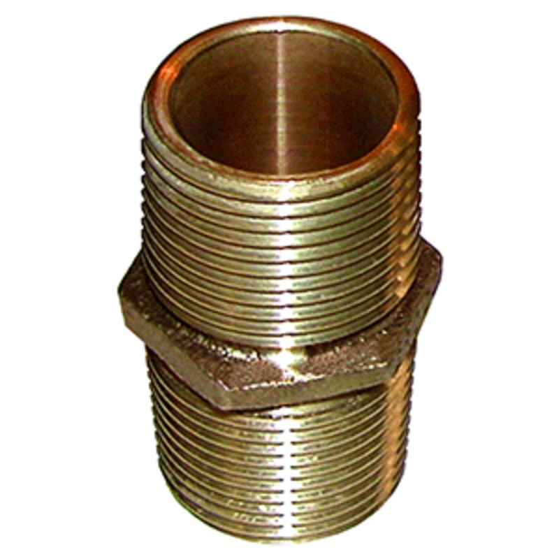 GROCO Bronze Pipe Nipple – 2-1/2″ NPT