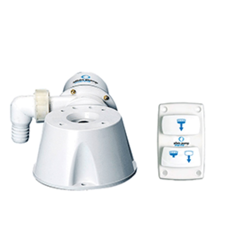 Albin Pump Marine Silent Electric Toilet Kit – 12V