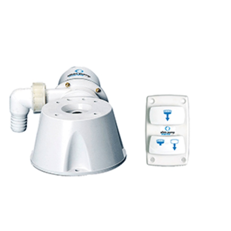 Albin Pump Marine Silent Electric Toilet Kit – 24V