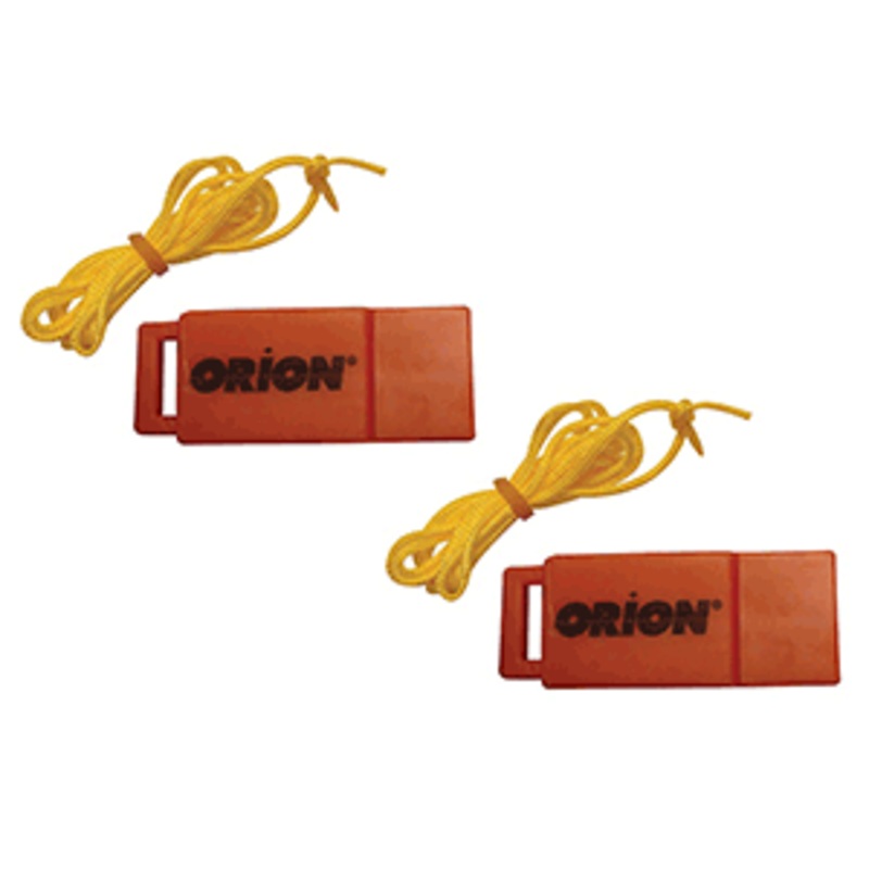 Orion Safety Whistle w/Lanyards – 2-Pack