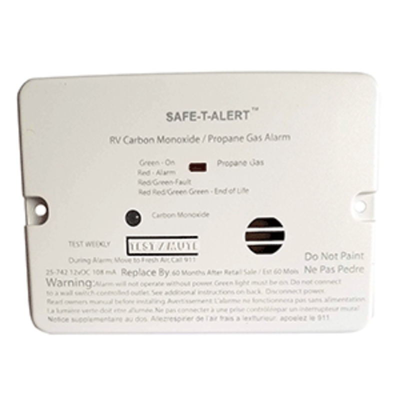 Safe-T-Alert Combo Carbon Monoxide Propane Alarm – “Surface Mount” – Mini – White