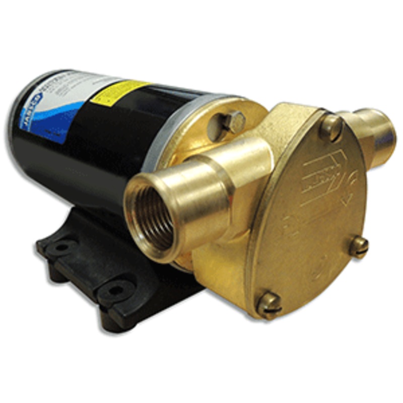 Jabsco Ballast King Bronze DC Pump w/Reversing Switch – 15 GPM