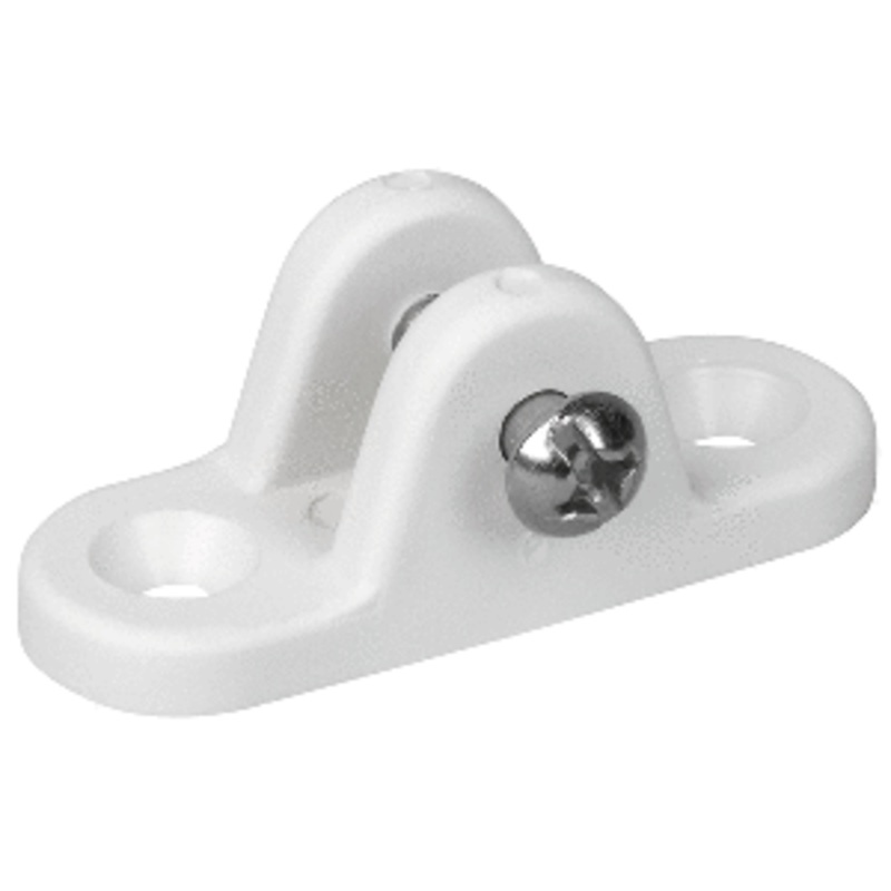 Sea-Dog Nylon Small Deck Hinge – White