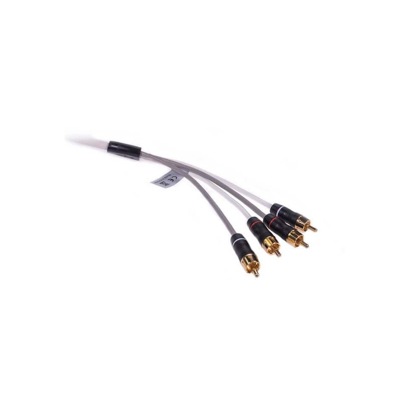 Fusion MS-FRCA25 25′ 4-Way Shielded Twisted RCA Cable