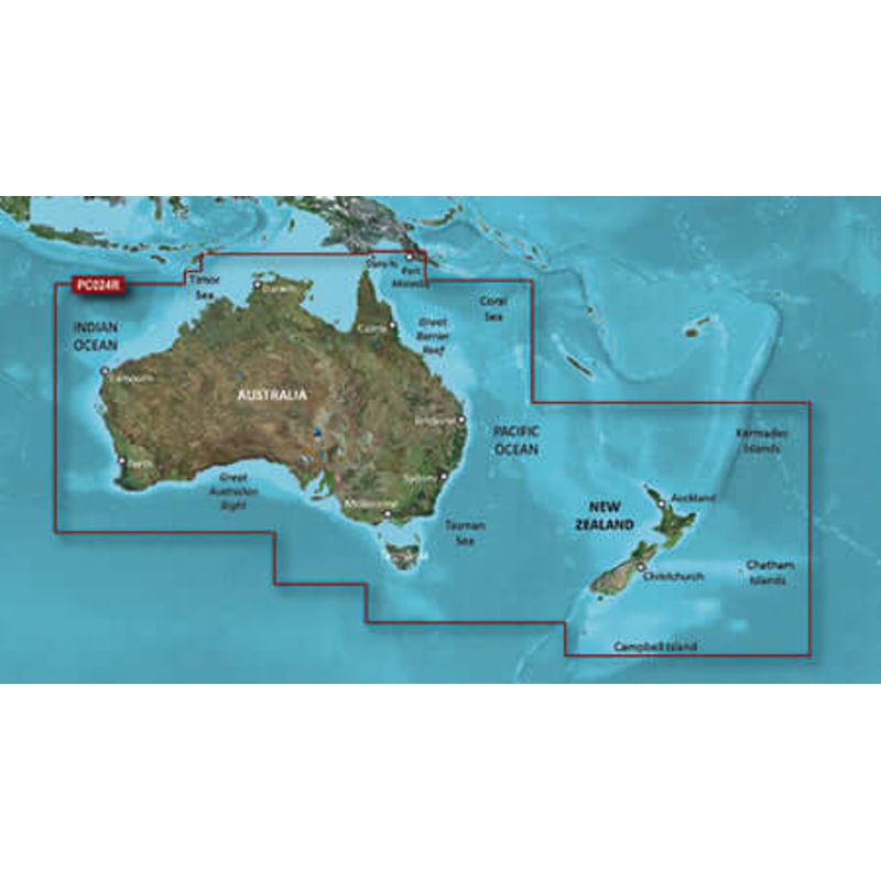 Garmin HP024R Bluechart G3 Australia And New Zealand