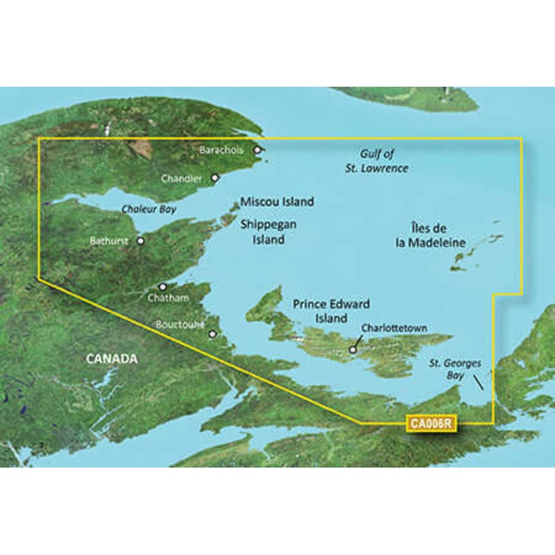 Garmin VCA006R G3 Vision P.E.I To Chaleur Bay