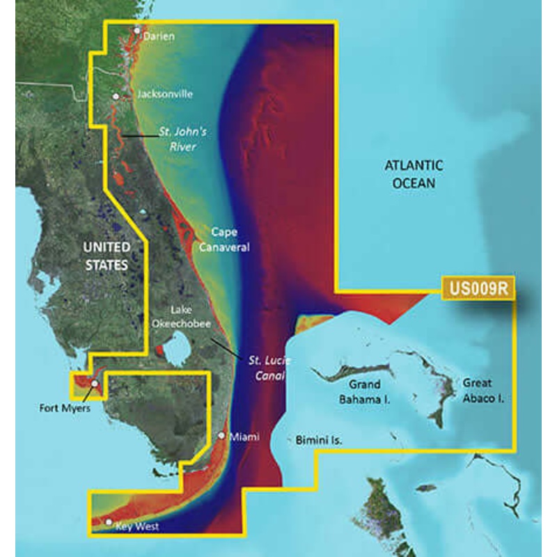 Garmin VUS009R G3 Vision Jacksonville To Key West
