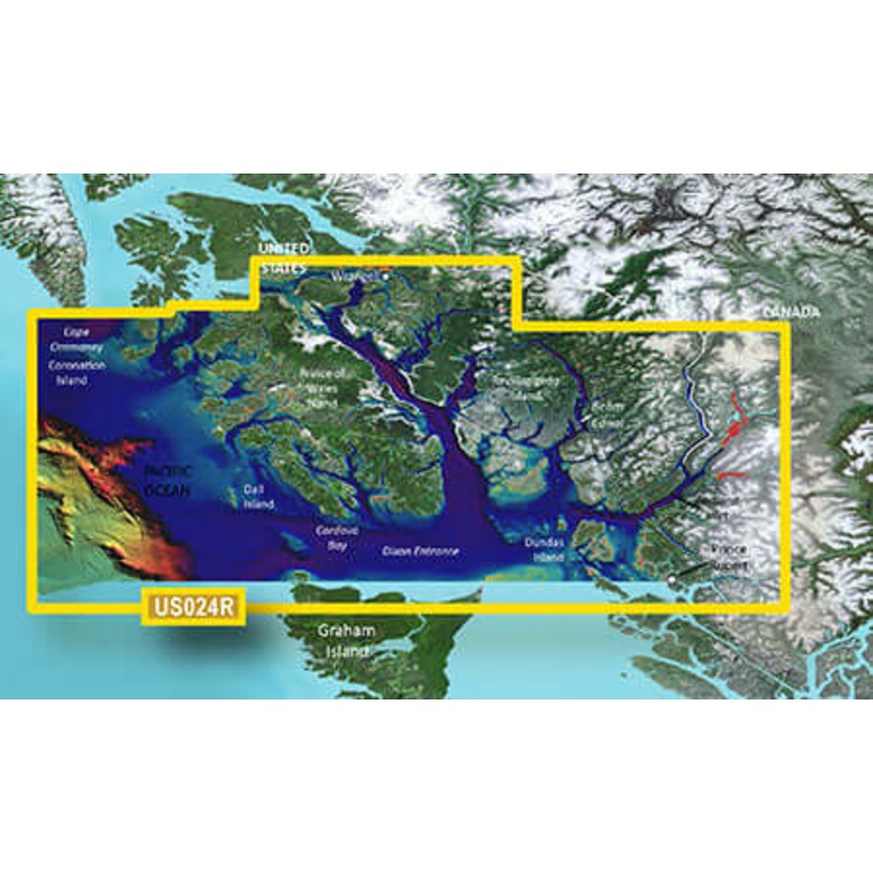 Garmin VUS024R G3 Vision Wrangell To Dixon Entrance