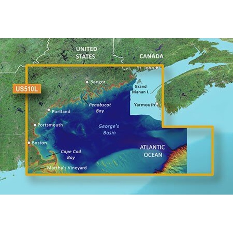 Garmin VUS510L G3 Vision St. John – Cape Cod