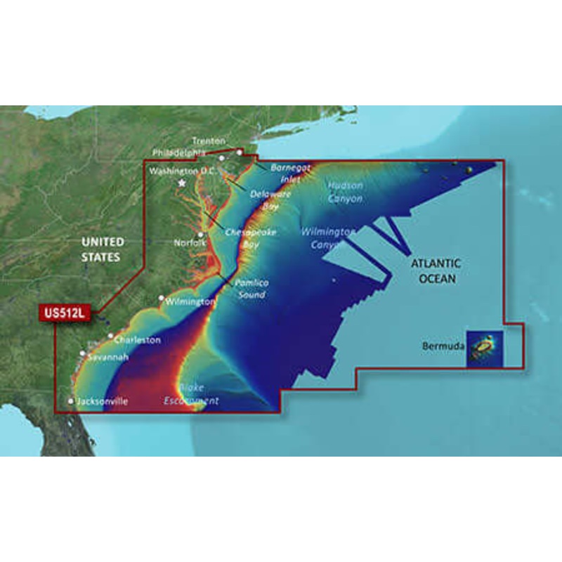 Garmin VUS512L G3 Vision Mid-Atlantic