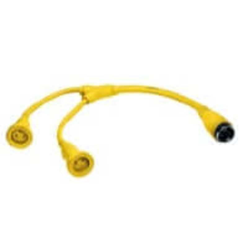 Hubbell HBL64CM57 Y Adapter 2 30A Cords – 50A 125V Dock