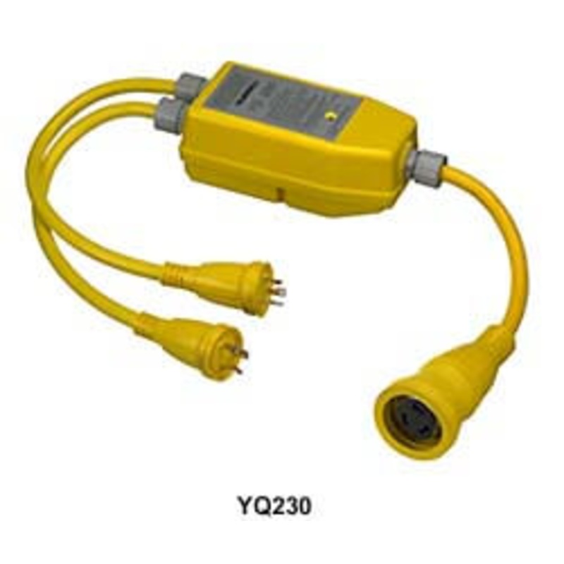 Hubbell YQ-230 Smart Y 1 50/250V Cord To 2 30A/125V