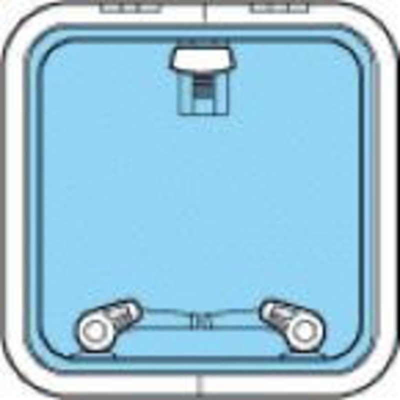 Lewmar Size 40 Low Profile Hatch Flange Base