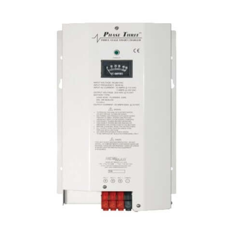 Newmar PT-24-8W 24v Charger 3 Bank 8 Amp