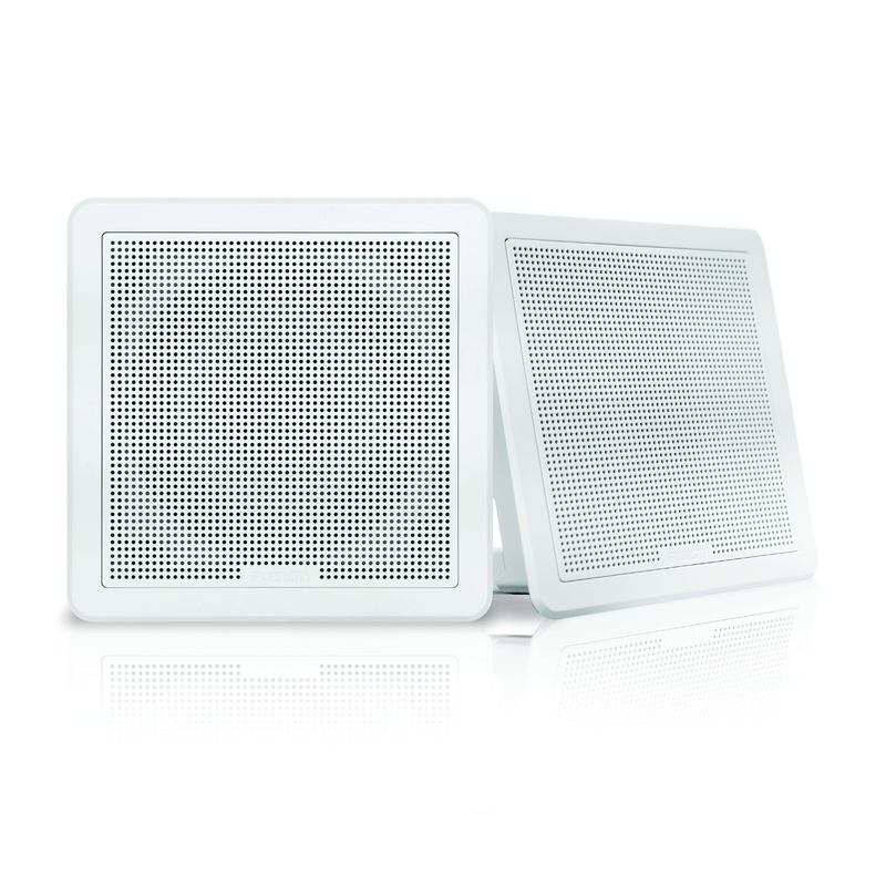 Fusion FM-F65SW 6.5″ White Square Flush Mount Speakers