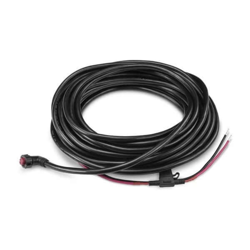 Garmin 010-12067-10 48′ Power Cable for XHD2, 12AWG Right Angle Connector