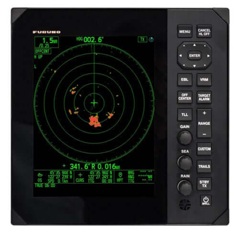 Furuno FR10 10.4″ Portrait Style Radar Display Works with DRS Antennas