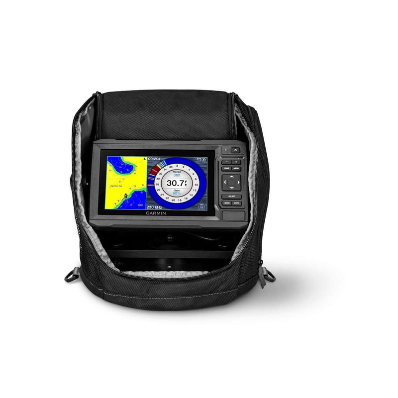 Garmin ECHOMAP UHD 63cv Ice Bundle With GT8HW-IF US LakeVu G3
