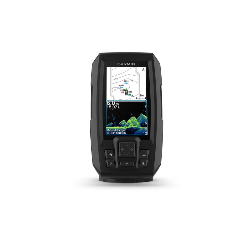Garmin Striker Vivid 4cv 3.5″ Fishfinder GPS Track Plotter With GT20