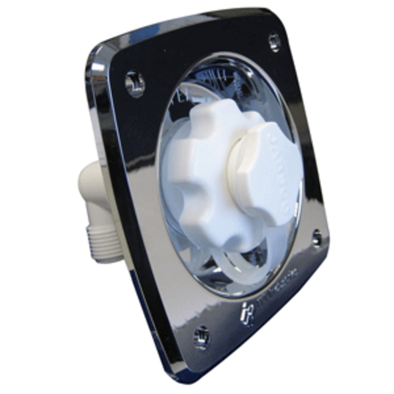 Jabsco Flush Mount Water Pressure Regulator 45psi – Chrome