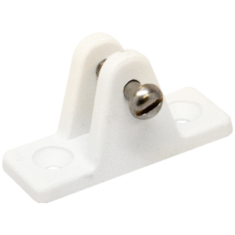 Sea-Dog Nylon Angled Deck Hinge – White