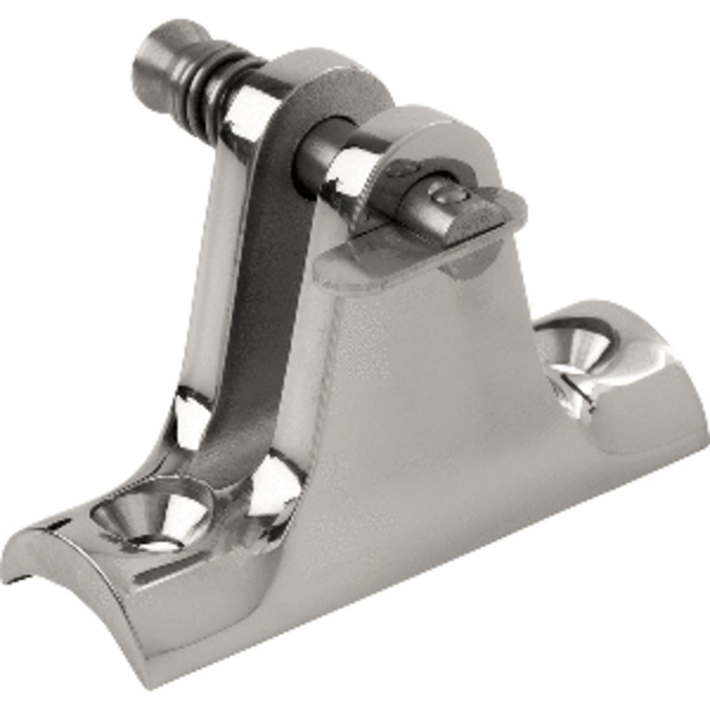Sea-Dog Stainless Steel 90 Concave Base Deck Hinge – Removable Pin