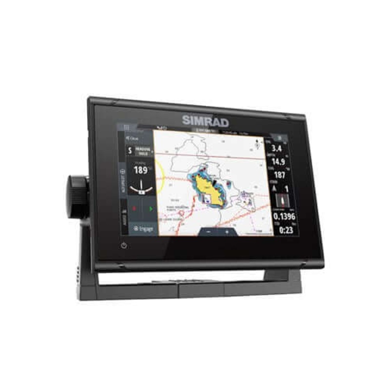 Simrad Go7 Xsr 7″ Plotter With Hdi Tranducer C-map Discover Microsd