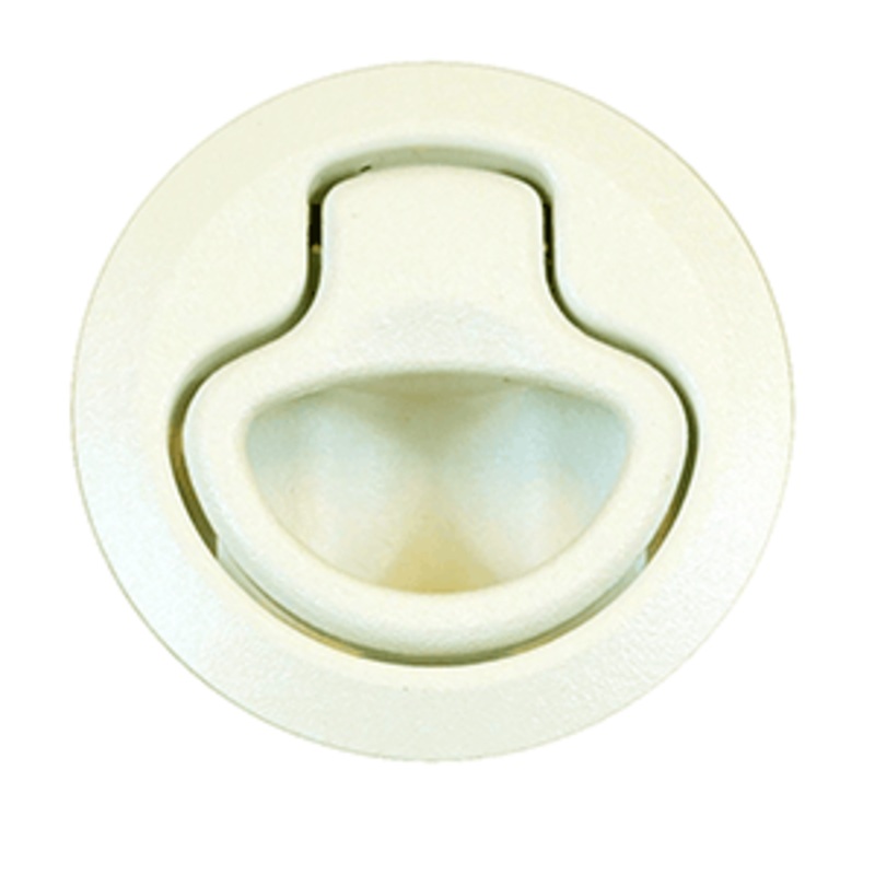 Southco Flush Plastic Pull Latch – Pull To Open – Non Locking – Beige