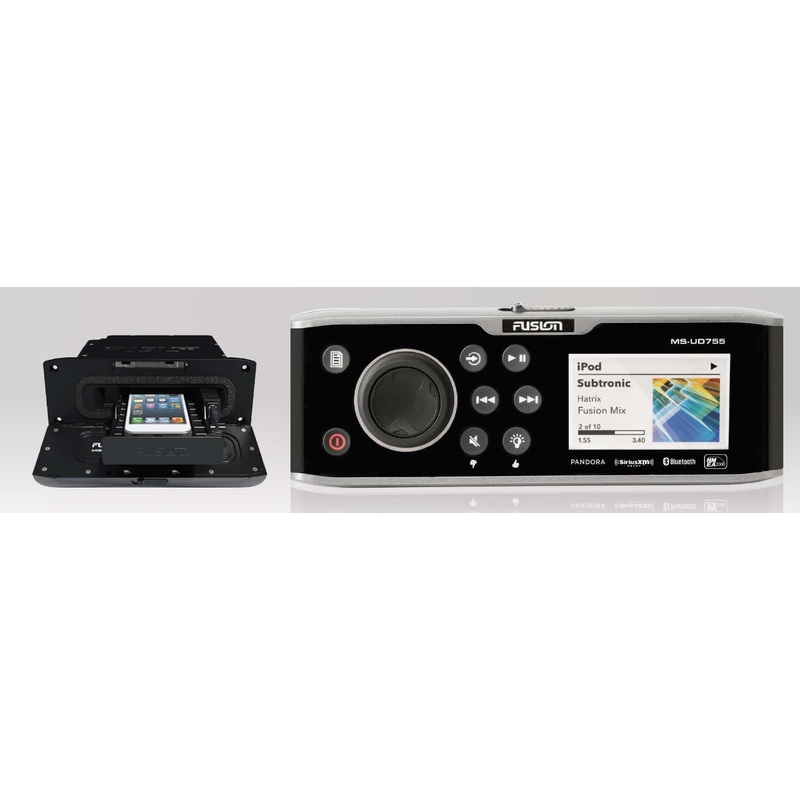 Fusion MS-UD755 AM/FM Sirius Ready Bluetooth