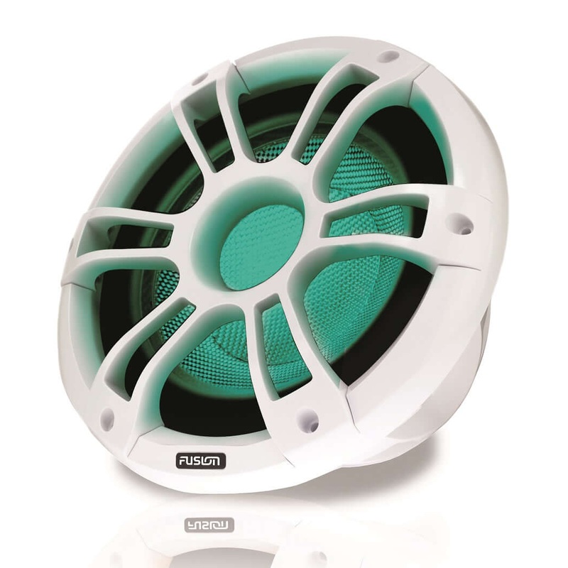 Fusion SG-SL102SPW 10″ 600 Watt Sub-Woofer Sport Grille White