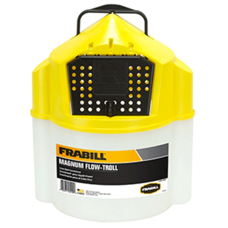Frabill Magnum Flow Troll Bucket – 10 Quart