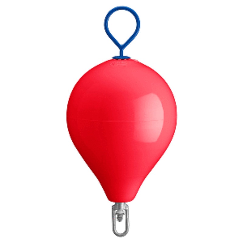 Polyform Mooring Buoy w/Iron 18″ Diameter – Red