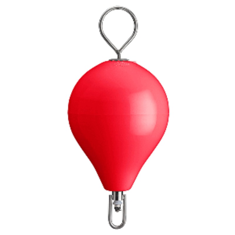 Polyform Mooring Buoy w/SS 13.5″ Diameter – Red