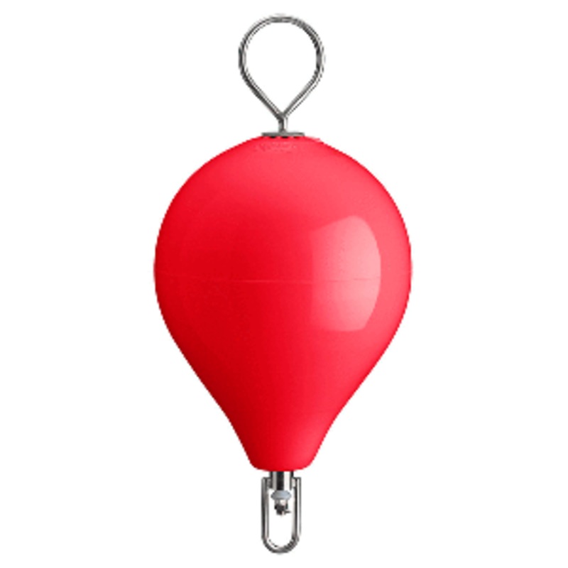 Polyform Mooring Buoy w/SS 17″ Diameter – Red