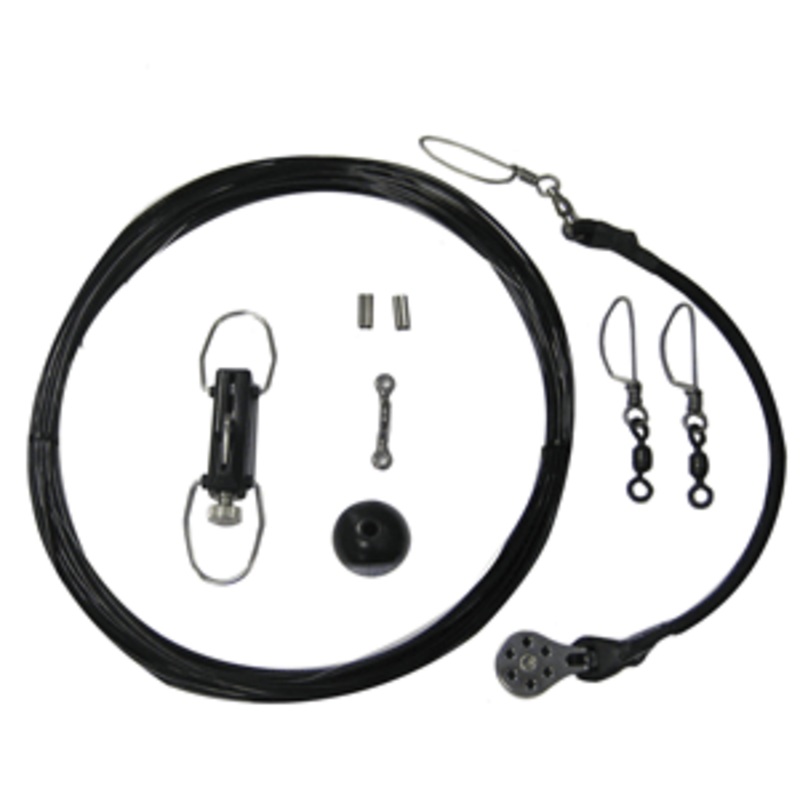 Rupp Center Rigging Kit w/Klickers – Black Mono 45′