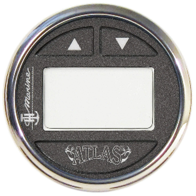 T-H Marine ATLAS Hydraulic Gauge Kit f/6″, 10″, 12″ & 14″ ATLAS Jack Plates – Stainless Steel Bezel