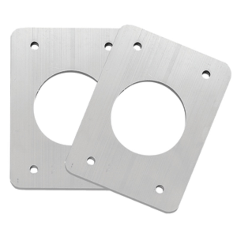 TACO Backing Plates f/Grand Slam Outriggers – Anodized Aluminum