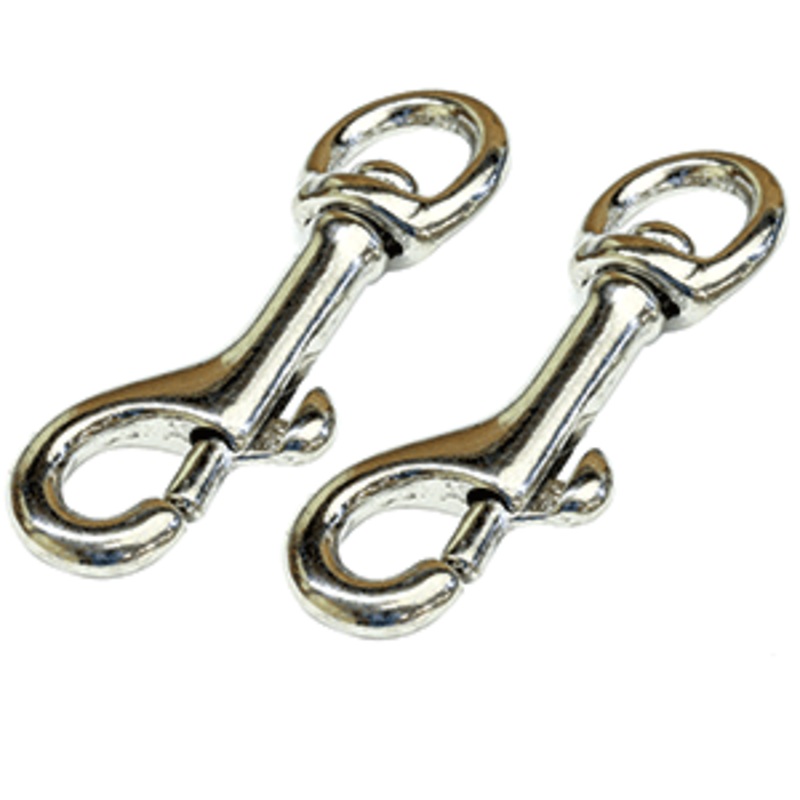 Tigress Nickel Plated Brass Snaps – Pair