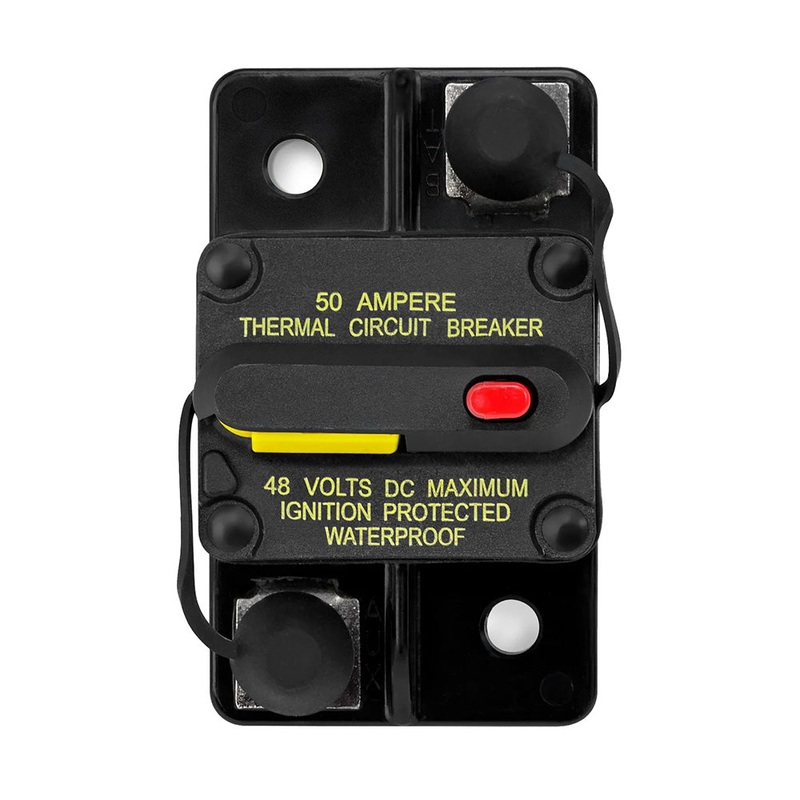 JL Audio 50 Amp Resettable Circuit Breaker – XMD-MCB-50