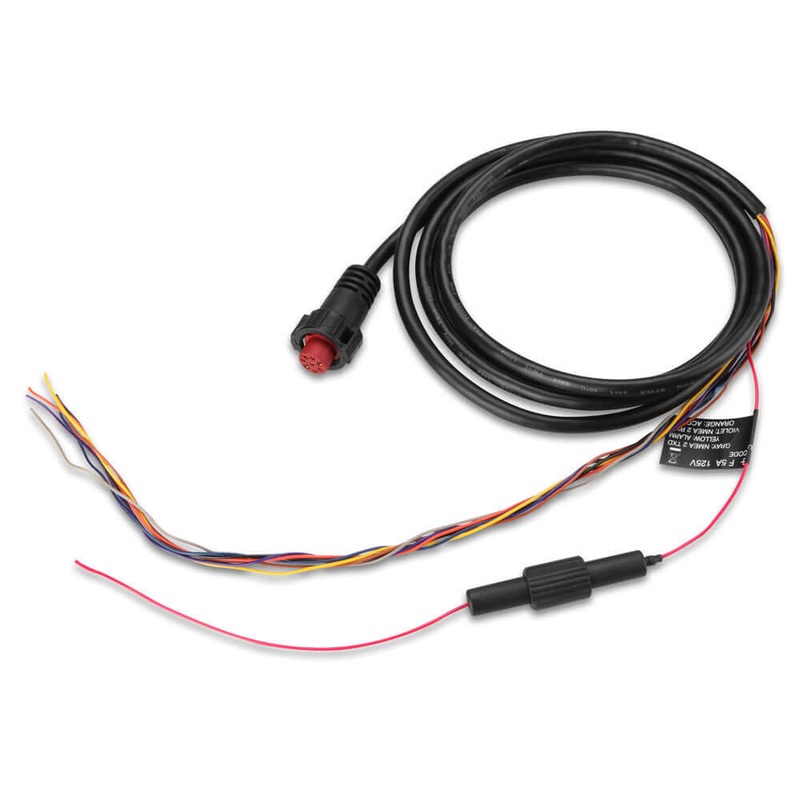 Garmin Power Cable – 8-Pin f-echoMAP Series & GPSMAP Series