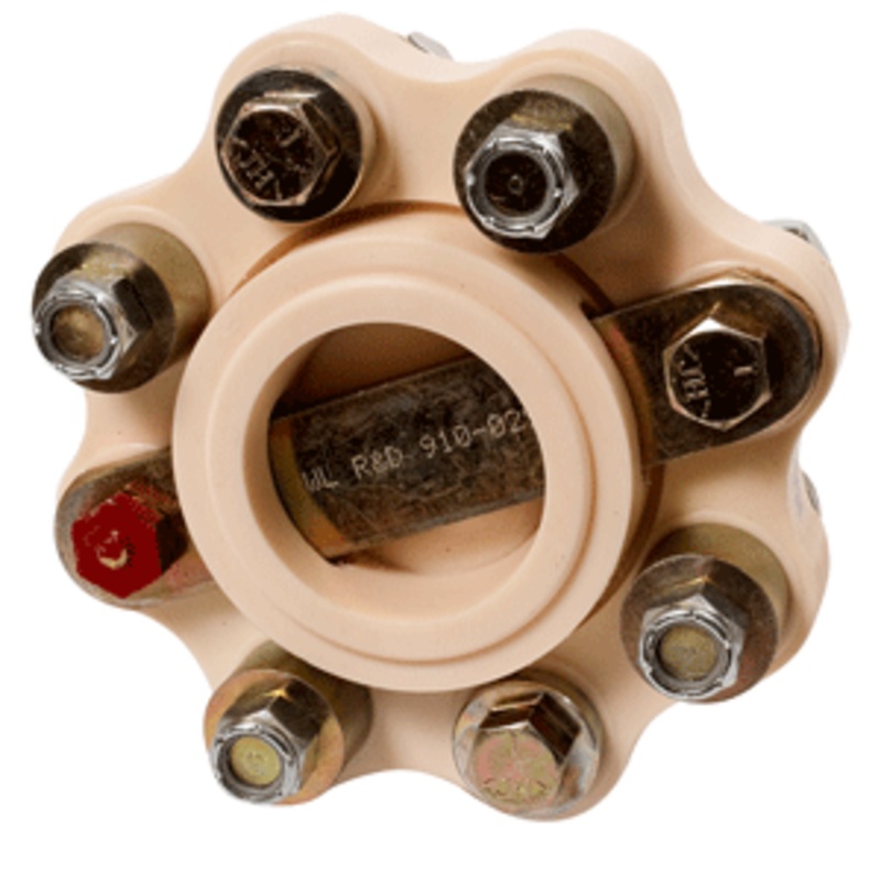 R & D Flexible Shaft Coupling f/5″ B/W, Hurth – 20HP/100RPM Capacity