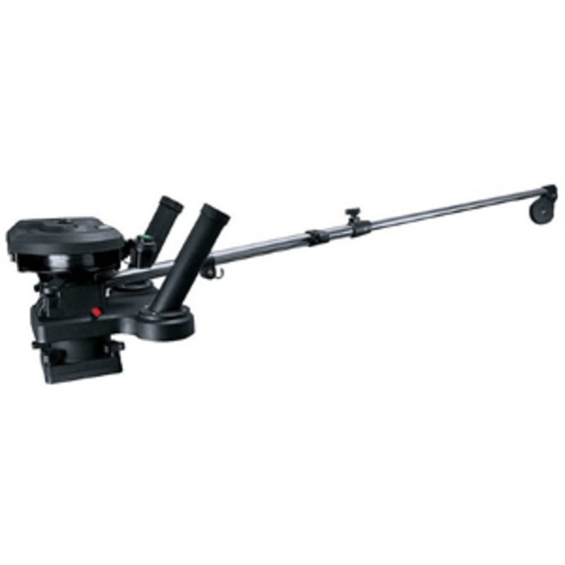 Scotty 1116 Propack 60″ Telescoping Electric Downrigger w/ Dual Rod Holders and Swivel Base