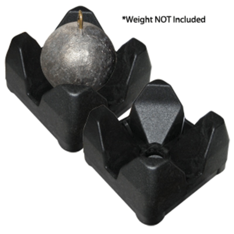 Scotty 3022-BK Weight Mate – Black 2 Pack