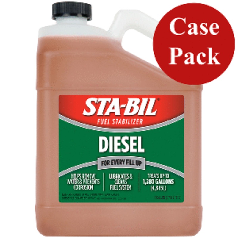 STA-BIL Diesel Formula Fuel Stabilizer & Performance Improver – 1 Gallon *Case of 4*