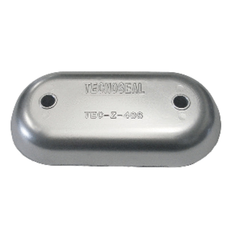 Tecnoseal Magnesium Hull Plate Anode 8-3/8″ x 4-1/32″ x 1-1/16″